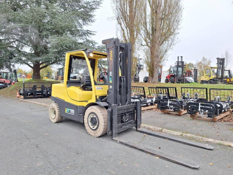 Hyster H4.5FT6 - رافعة شوكية تعمل بالغاز: صور 2 Hyster H4.5FT6 - رافعة شوكية تعمل بالغاز: صور 2