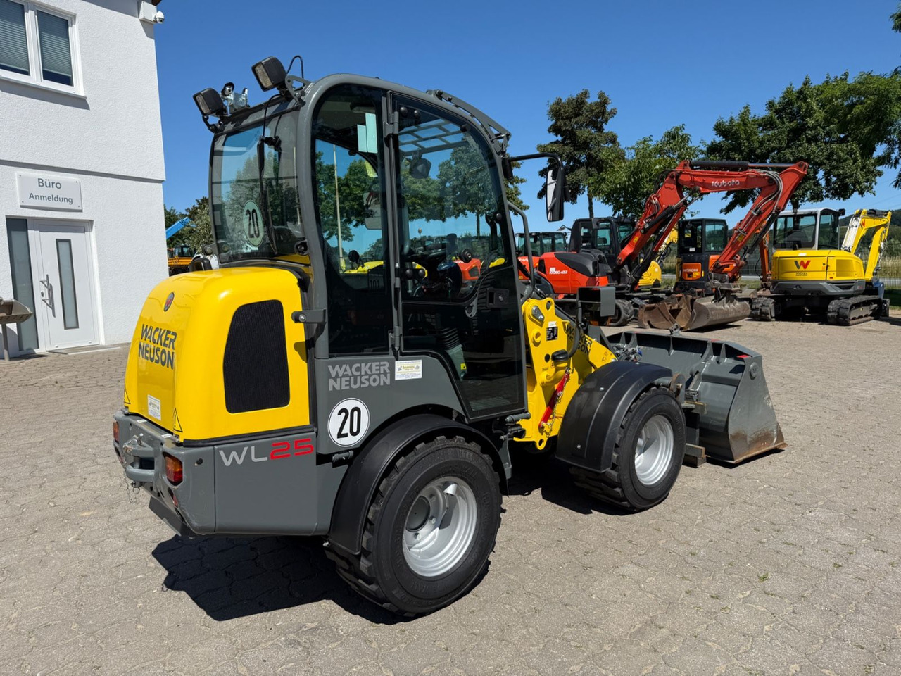 Wacker WL 25, Bj 23, 210 BH, Breitreifen Schaufel Gabel - اللودر بعجل: صور 4 Wacker WL 25, Bj 23, 210 BH, Breitreifen Schaufel Gabel - اللودر بعجل: صور 4