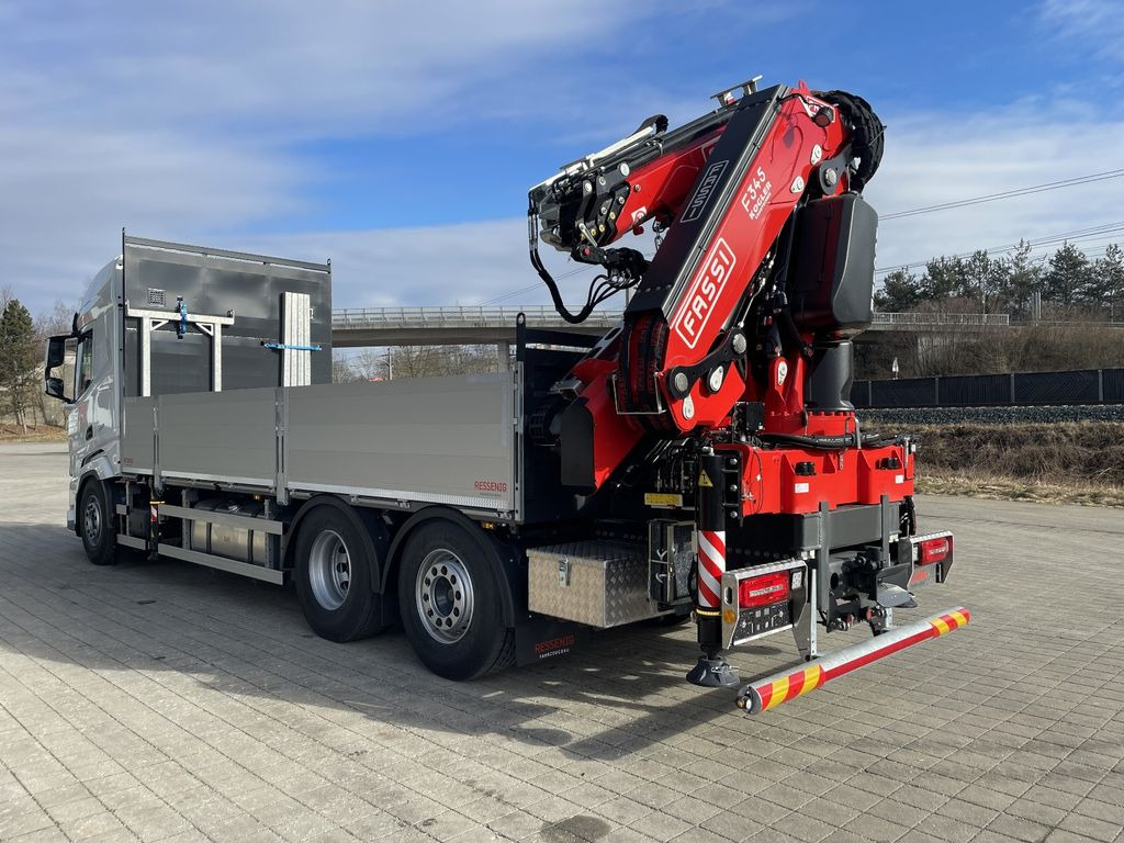 شاحنات مسطحة, شاحنة كرين جديد DAF XF 480 FAN Kranwagen: صور 11