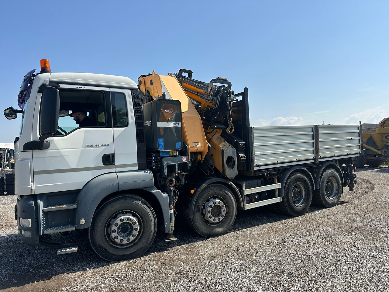 MAN TGS 41.440 Hiab Palfinger Fassi Copma 870 - شاحنة كرين: صور 2 MAN TGS 41.440 Hiab Palfinger Fassi Copma 870 - شاحنة كرين: صور 2