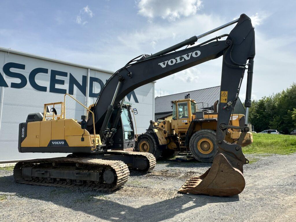 Volvo EC220EL - حفارات زحافة: صور 1 Volvo EC220EL - حفارات زحافة: صور 1