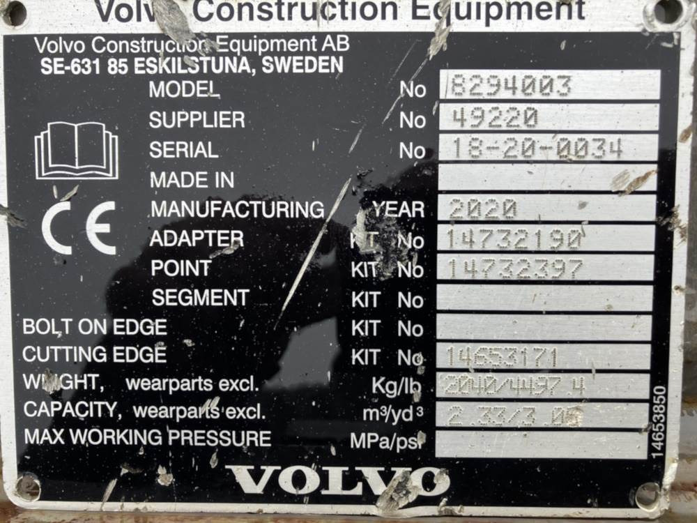 Volvo Tieflöffel mit Zähnen S3 - حفار متعدد الاستخدام: صور 4 Volvo Tieflöffel mit Zähnen S3 - حفار متعدد الاستخدام: صور 4