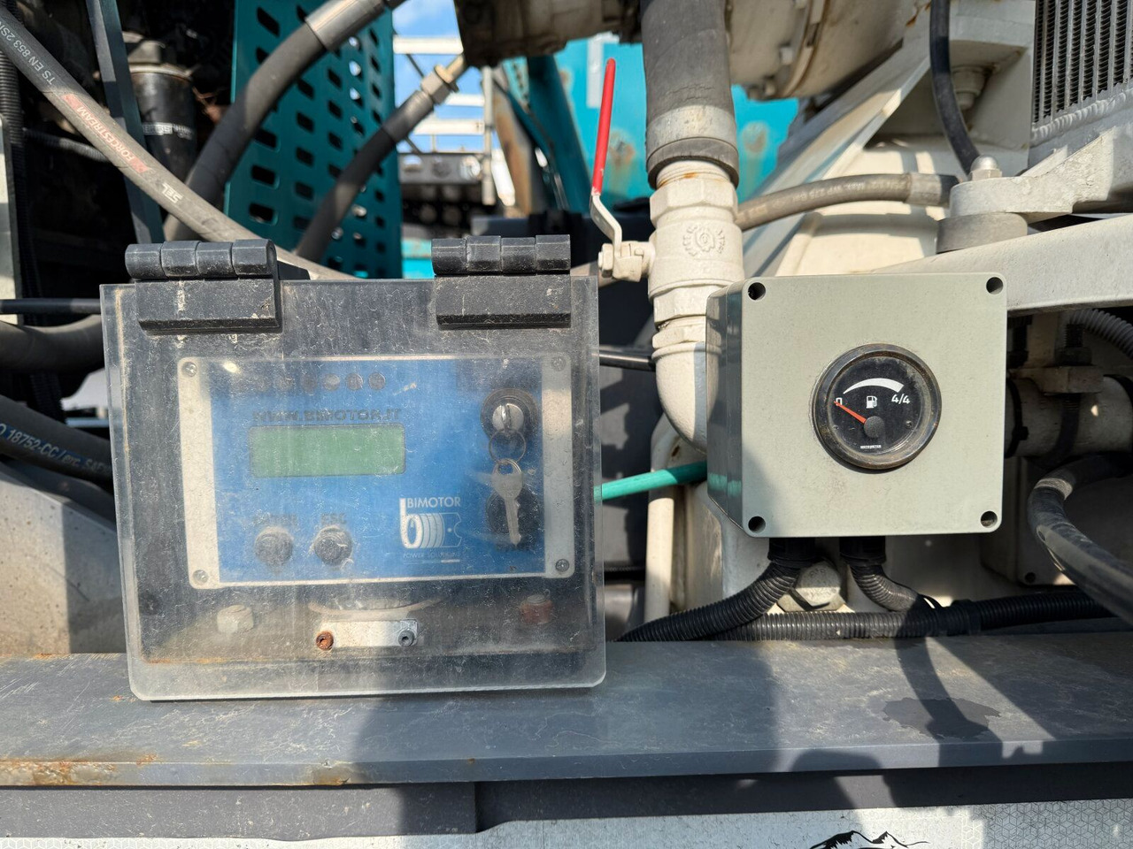 شاحنة خلاطة خرسانة Betonmischer-Auflieger Euromix 12 m³ mit Motor: صور 11