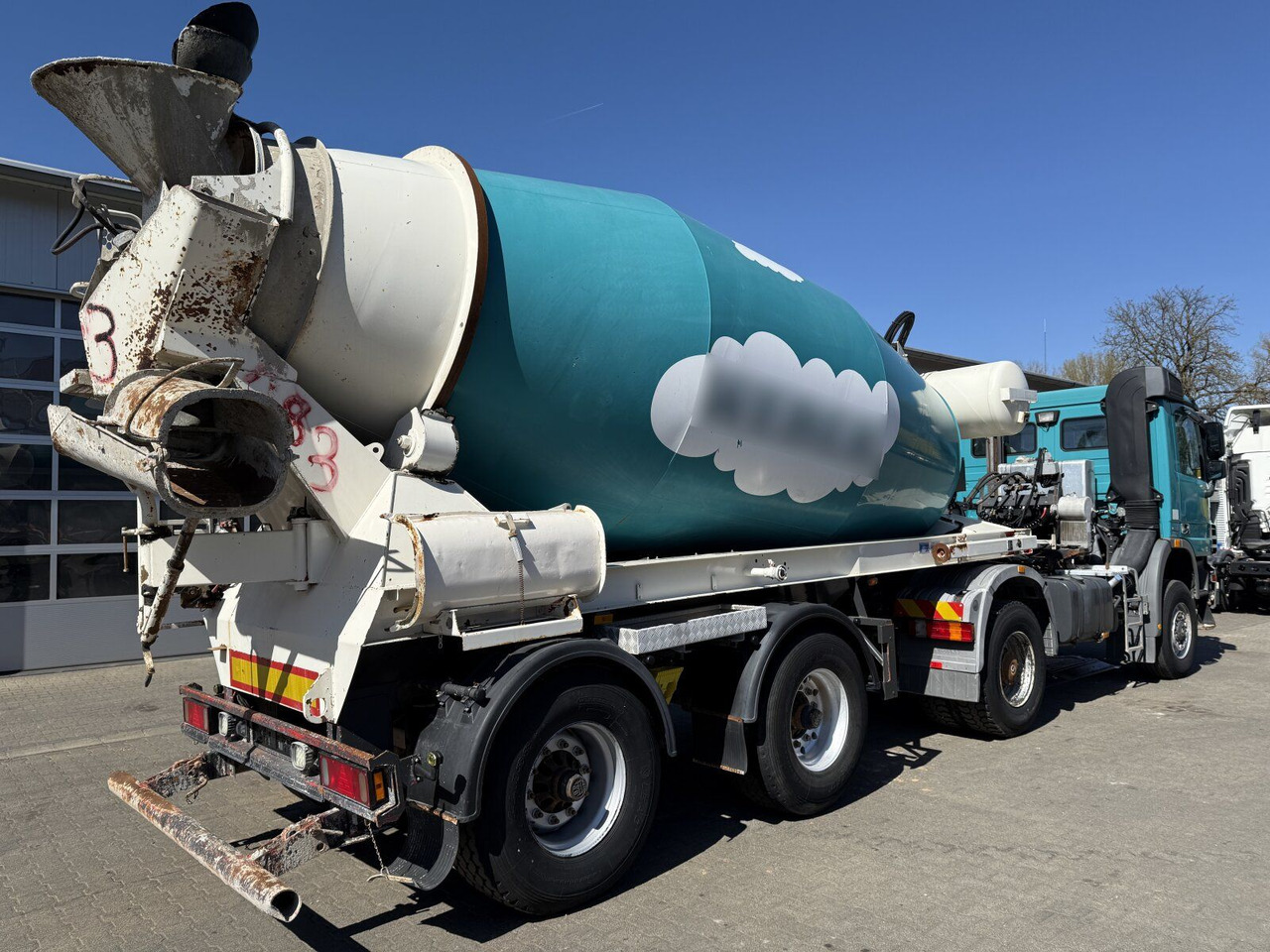 HTM 1004 3 Achse Betonmischer Auflieger - نصف مقطورة خلاطة خرسانة: صور 5 HTM 1004 3 Achse Betonmischer Auflieger - نصف مقطورة خلاطة خرسانة: صور 5