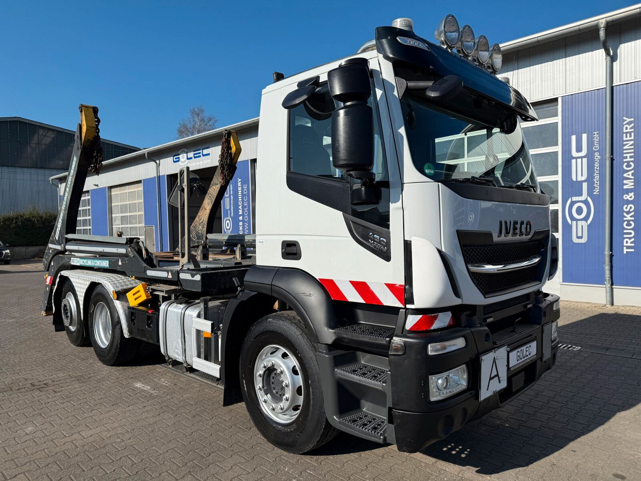 Iveco Stralis AD260 XWAY 6x2 Absetzkipper Palfinger - قلابات: صور 1 Iveco Stralis AD260 XWAY 6x2 Absetzkipper Palfinger - قلابات: صور 1