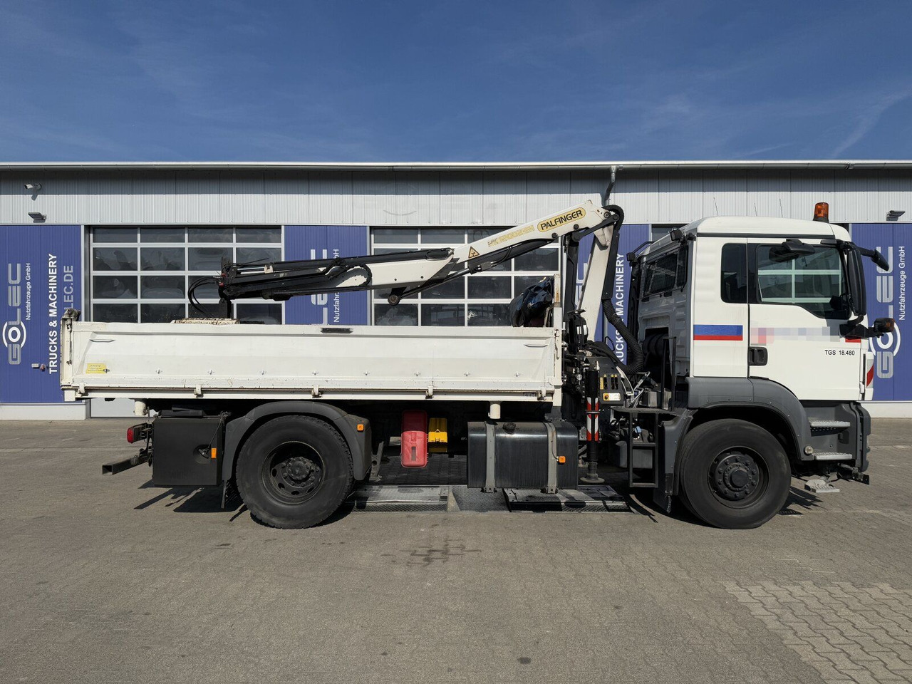 MAN TGS 18.480 4x4H Winter. Kipper Kran PALFINGER 12 - قلابات, شاحنة كرين: صور 3 MAN TGS 18.480 4x4H Winter. Kipper Kran PALFINGER 12 - قلابات, شاحنة كرين: صور 3