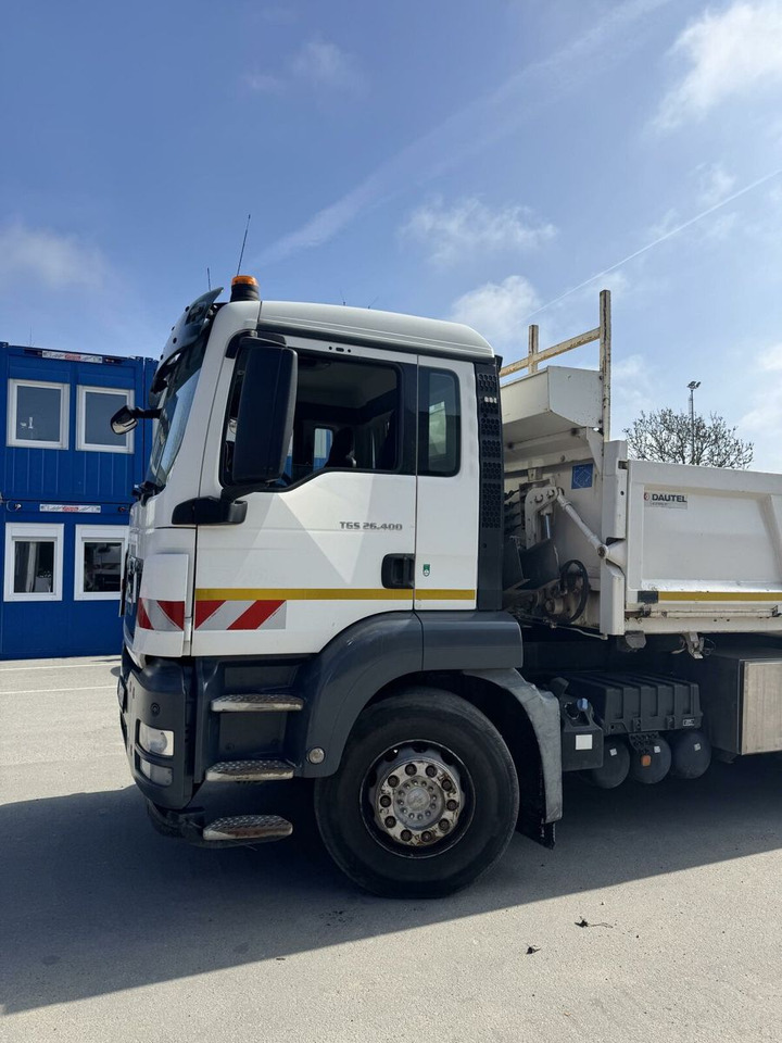 MAN TGS 26.400 6x2*4 Kipper Bordm. Kran ATLAS 172.3E - قلابات, شاحنة كرين: صور 2 MAN TGS 26.400 6x2*4 Kipper Bordm. Kran ATLAS 172.3E - قلابات, شاحنة كرين: صور 2