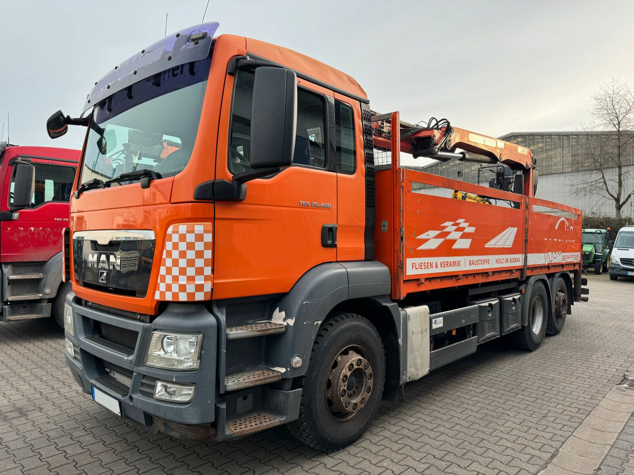 MAN TGS 26.400 6x2 Pritsche Kran Palfinger PK 18001L - شاحنة كرين: صور 2 MAN TGS 26.400 6x2 Pritsche Kran Palfinger PK 18001L - شاحنة كرين: صور 2