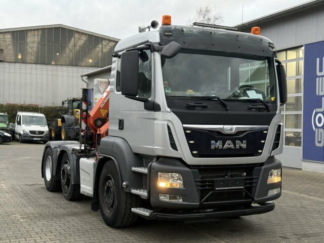 MAN TGS 26.440 Zugmaschine + Atlas Kran 5 Ausschube - شاحنة جرار: صور 1 MAN TGS 26.440 Zugmaschine + Atlas Kran 5 Ausschube - شاحنة جرار: صور 1