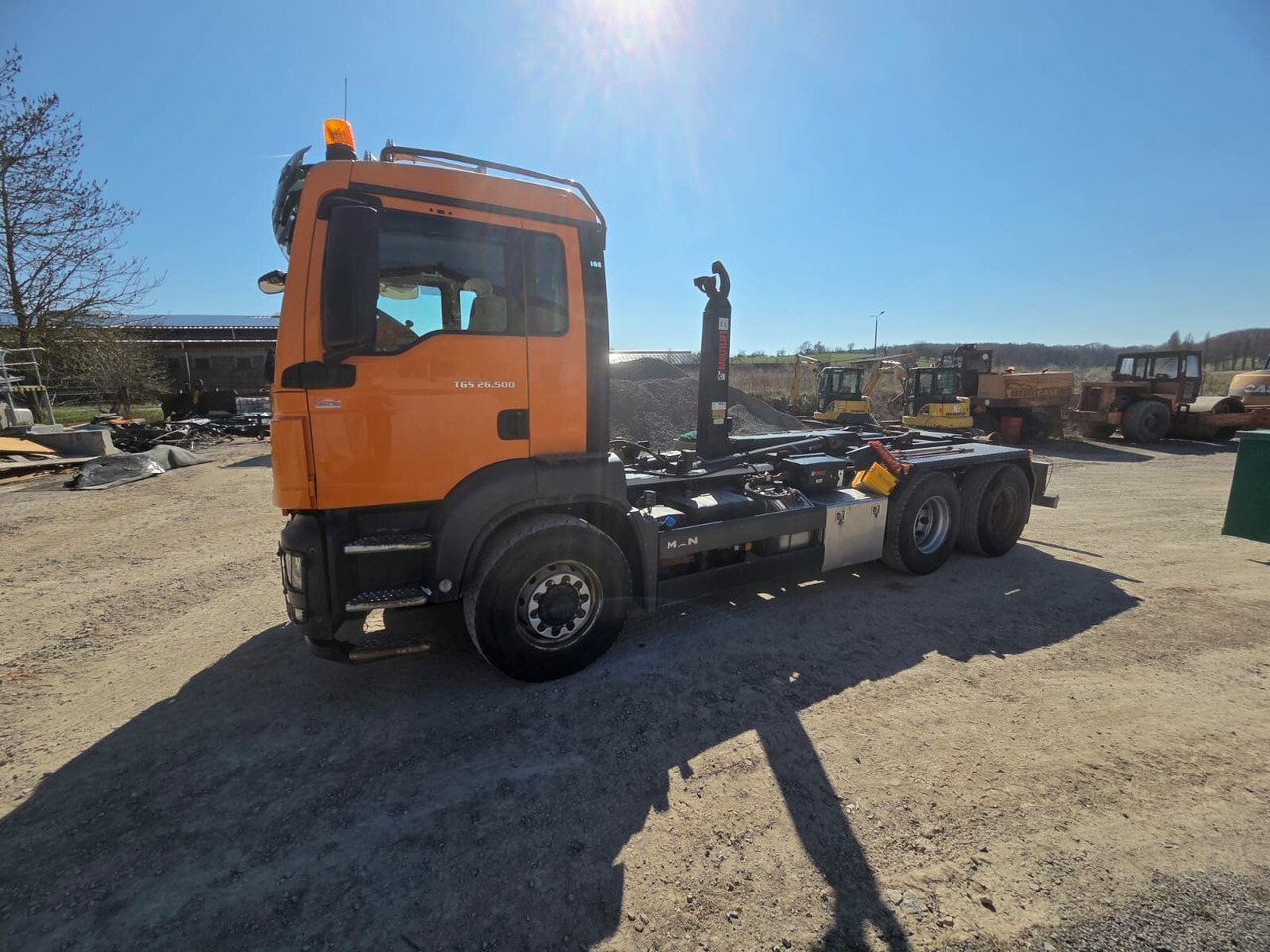 MAN TGS 26.500 6x6H Abrollkipper HIAB - شاحنة ذات الخطاف, شاحنة كرين: صور 1 MAN TGS 26.500 6x6H Abrollkipper HIAB - شاحنة ذات الخطاف, شاحنة كرين: صور 1