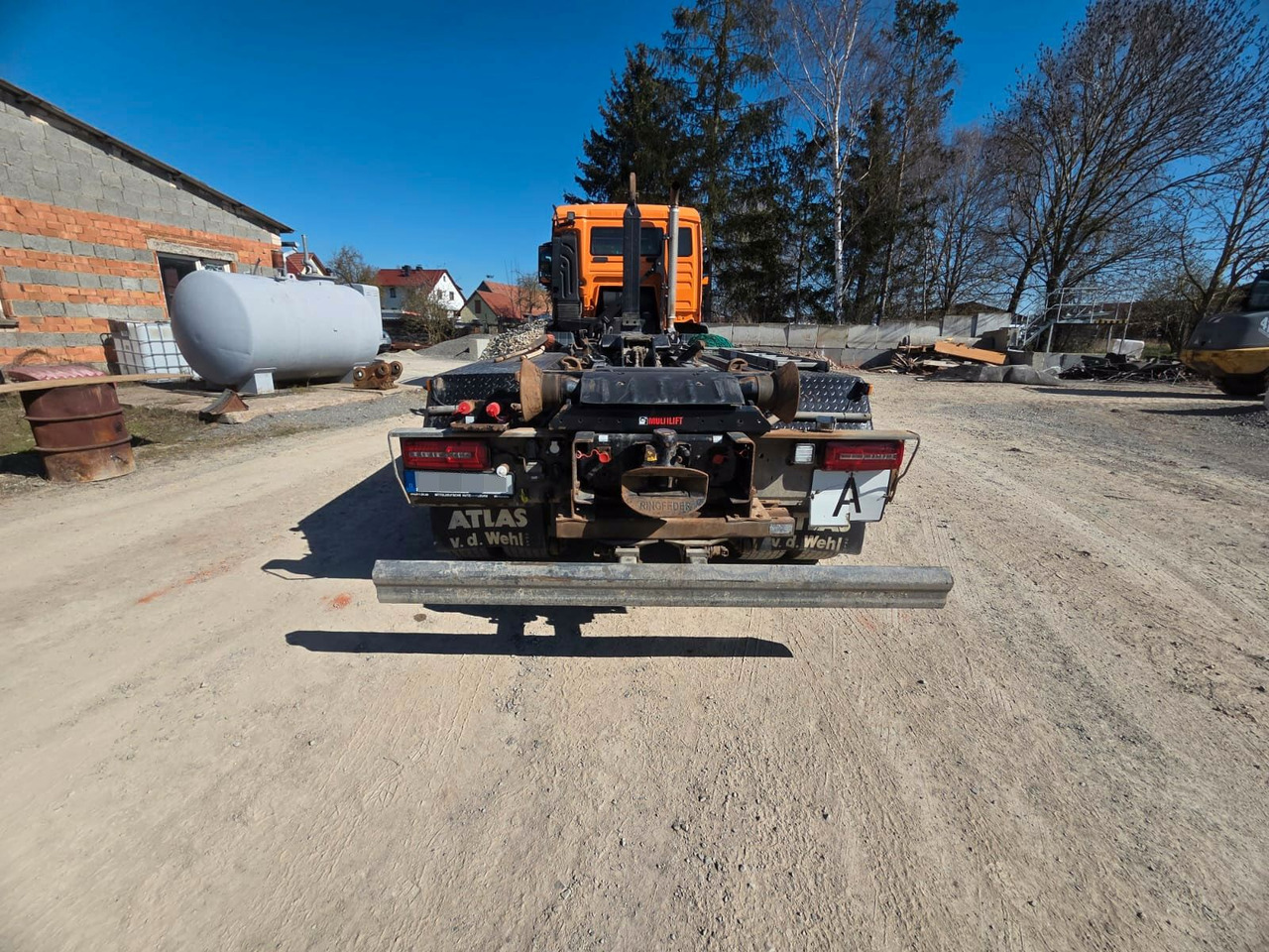 MAN TGS 26.500 6x6H Abrollkipper HIAB - شاحنة ذات الخطاف, شاحنة كرين: صور 3 MAN TGS 26.500 6x6H Abrollkipper HIAB - شاحنة ذات الخطاف, شاحنة كرين: صور 3