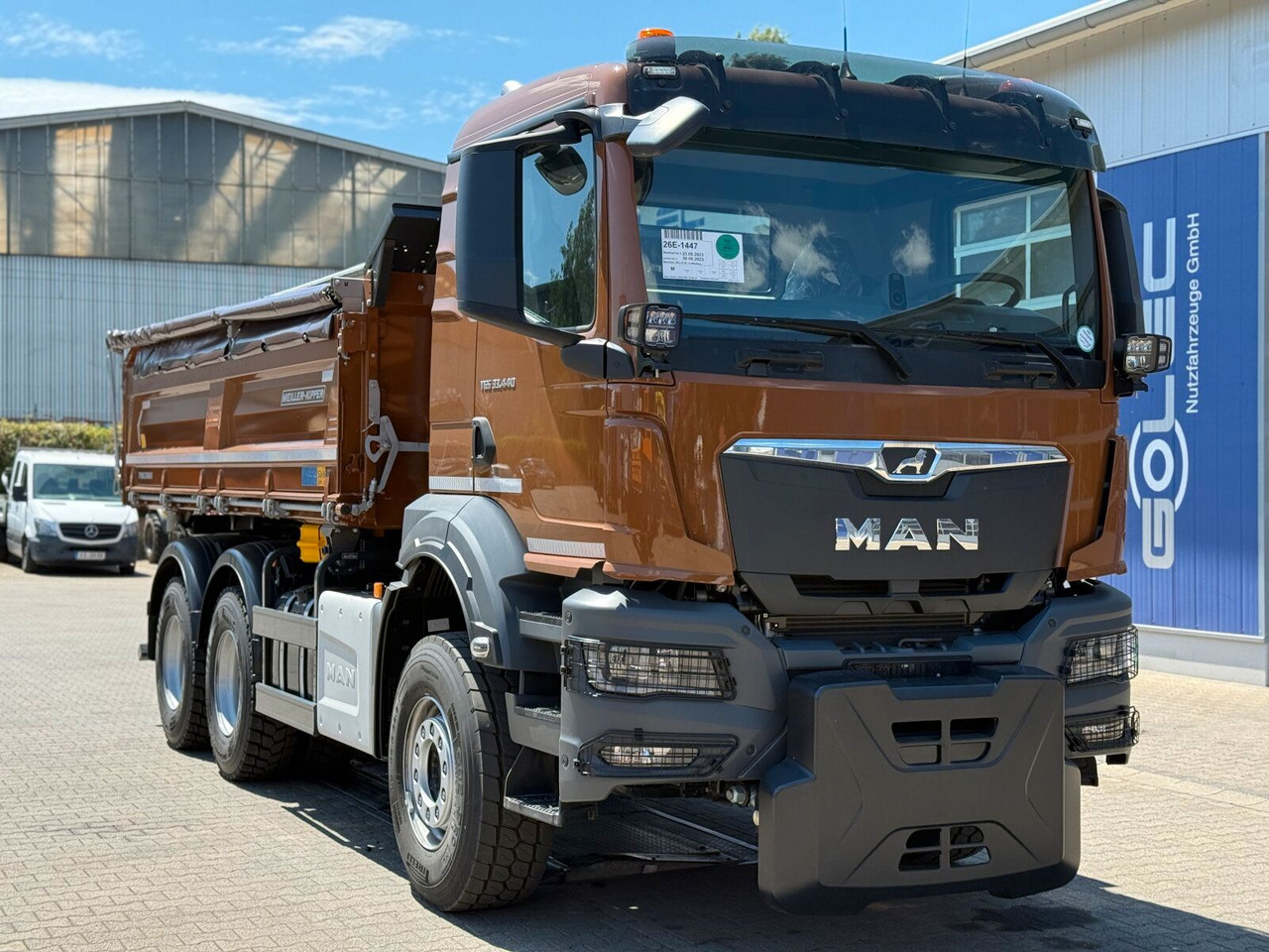 MAN TGS 33.440 6x4 Kipper MEILLER Bordmatik Frontpl. - قلابات: صور 1 MAN TGS 33.440 6x4 Kipper MEILLER Bordmatik Frontpl. - قلابات: صور 1