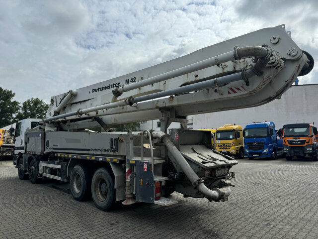 مضخة خرسانة Mercedes-Benz ACTROS 3240 8x4 Betonpumpe PUTZMEISTER BSF 42 M: صور 14 مضخة خرسانة Mercedes-Benz ACTROS 3240 8x4 Betonpumpe PUTZMEISTER BSF 42 M: صور 14