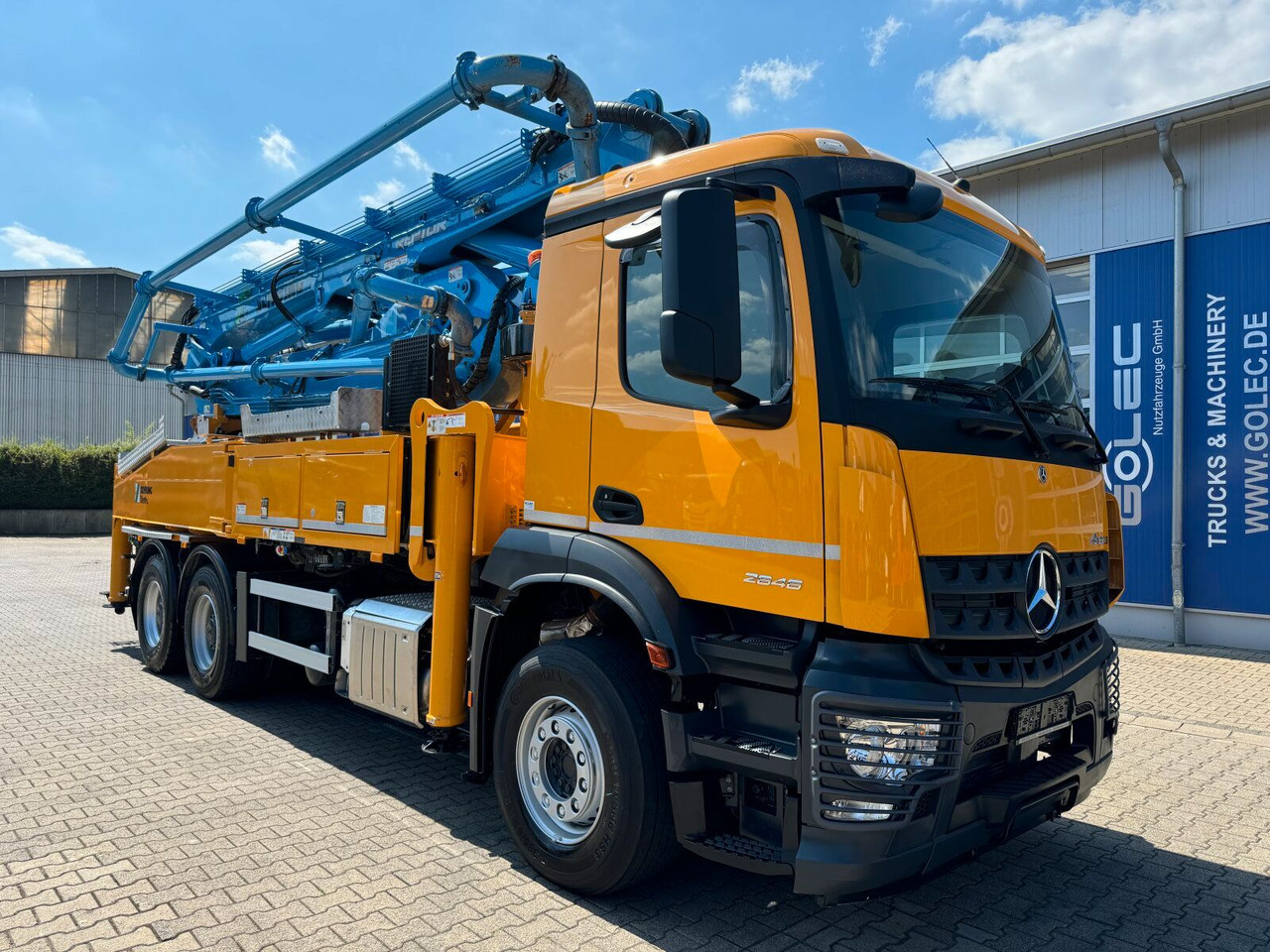 Mercedes-Benz AROCS 2646 6x4 Euro 6 Betonpumpe Schwing S 38 SX - مضخة خرسانة: صور 1 Mercedes-Benz AROCS 2646 6x4 Euro 6 Betonpumpe Schwing S 38 SX - مضخة خرسانة: صور 1