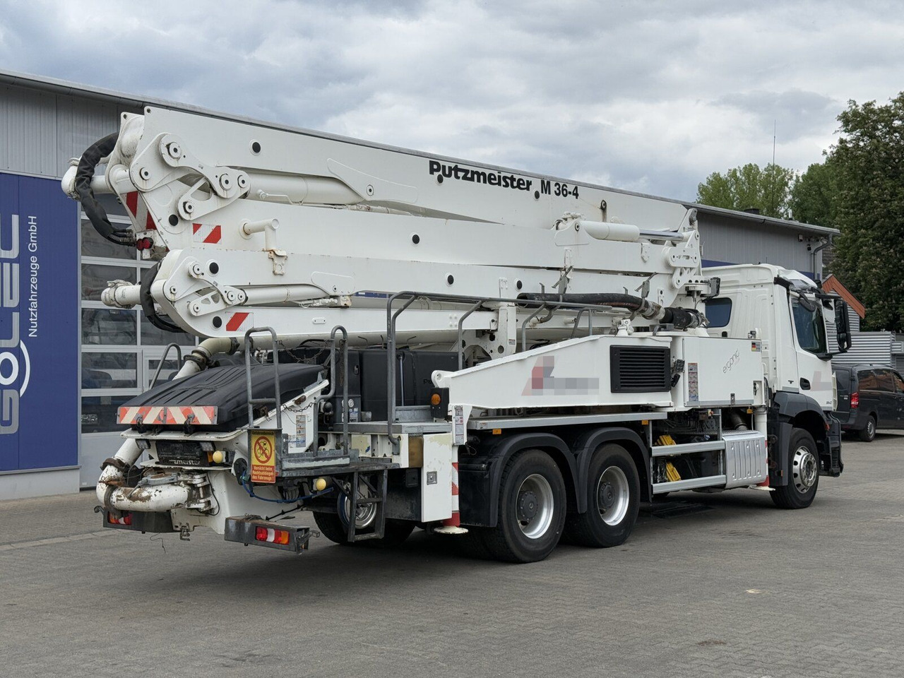 Mercedes-Benz AROCS 2840 6x4 Betonp. Putzmeister BSF36-4.16HLS - مضخة خرسانة: صور 4 Mercedes-Benz AROCS 2840 6x4 Betonp. Putzmeister BSF36-4.16HLS - مضخة خرسانة: صور 4