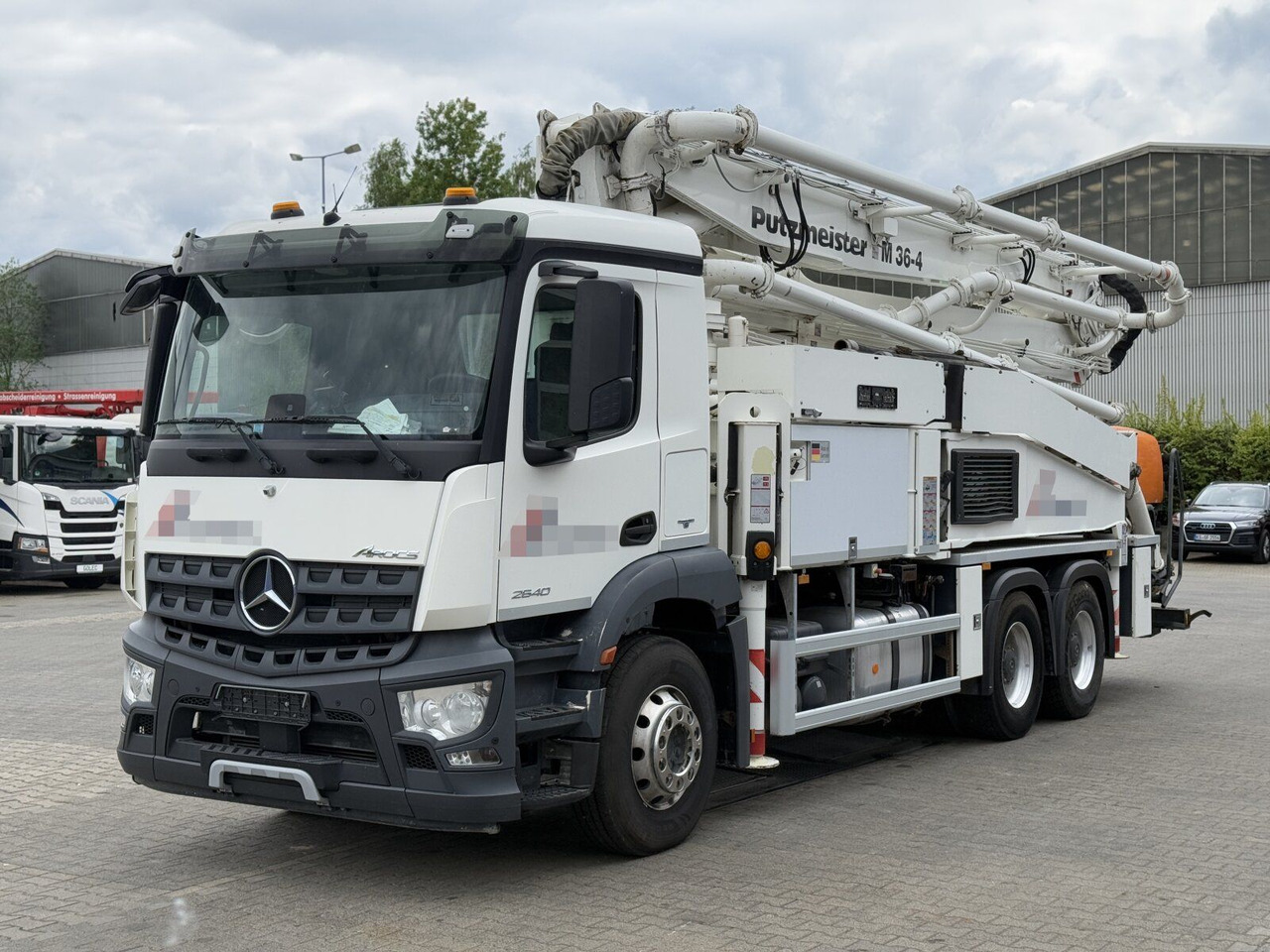 Mercedes-Benz AROCS 2840 6x4 Betonp. Putzmeister BSF36-4.16HLS - مضخة خرسانة: صور 2 Mercedes-Benz AROCS 2840 6x4 Betonp. Putzmeister BSF36-4.16HLS - مضخة خرسانة: صور 2
