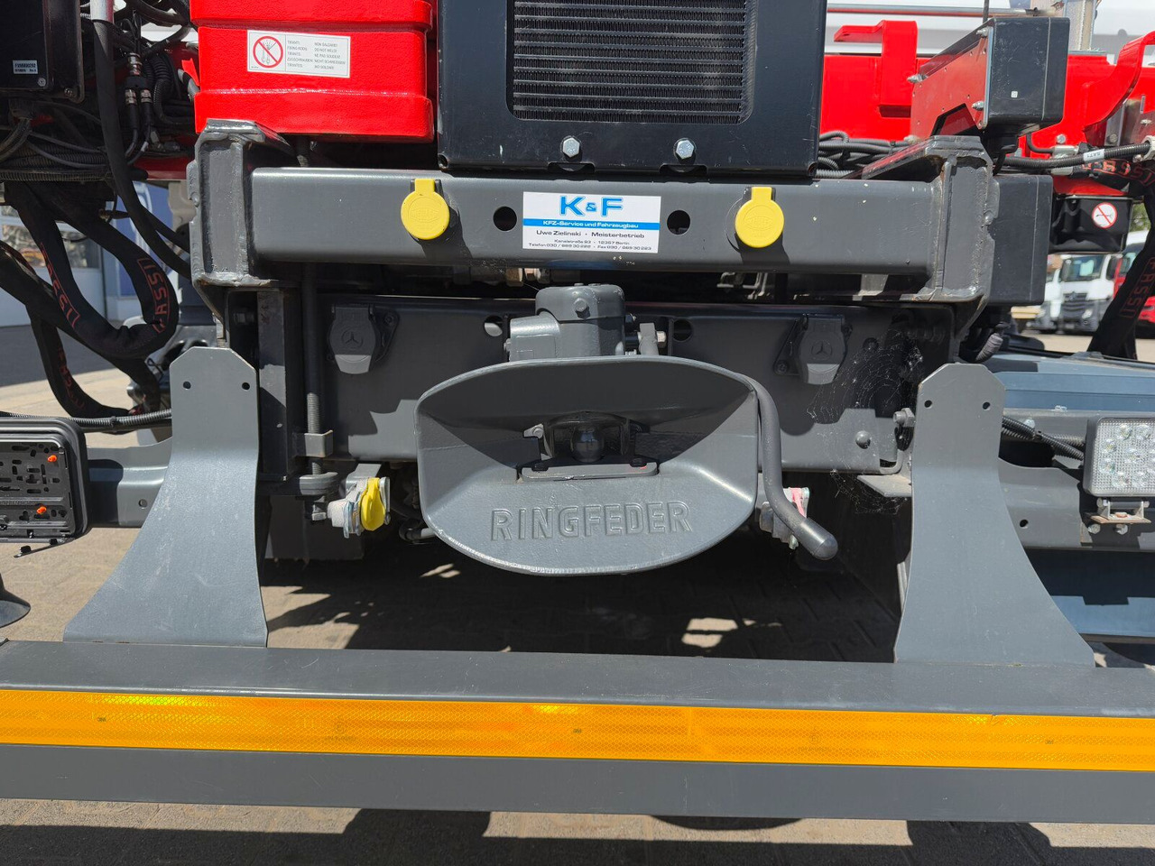 قلاب صغير Mercedes-Benz ATEGO 818 4x2 Euro 6 Kipper Kran FASSI F65B.0.22: صور 27