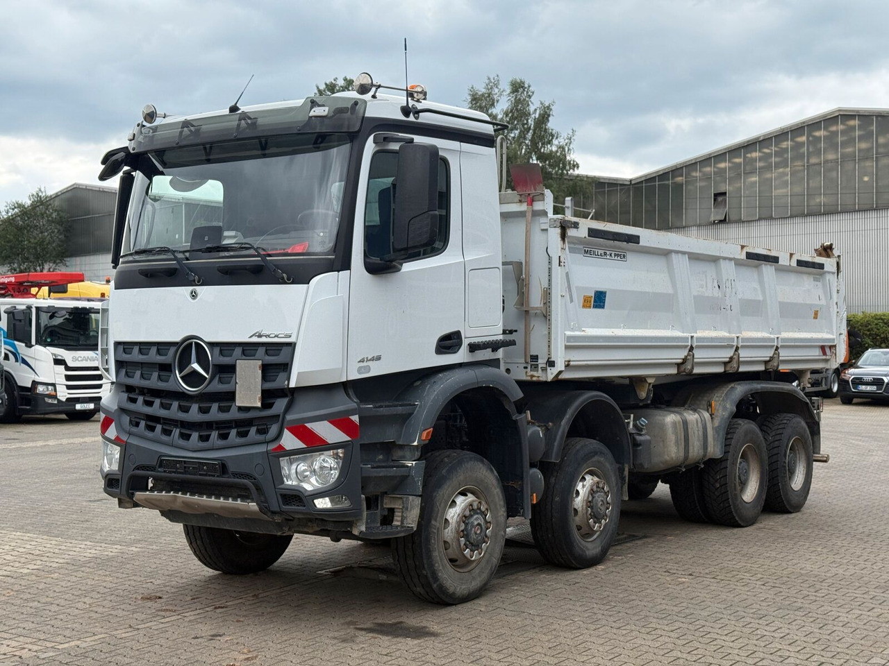 Mercedes-Benz Meiler Dreiseitenkipper Bordmatik - قلابات: صور 1 Mercedes-Benz Meiler Dreiseitenkipper Bordmatik - قلابات: صور 1