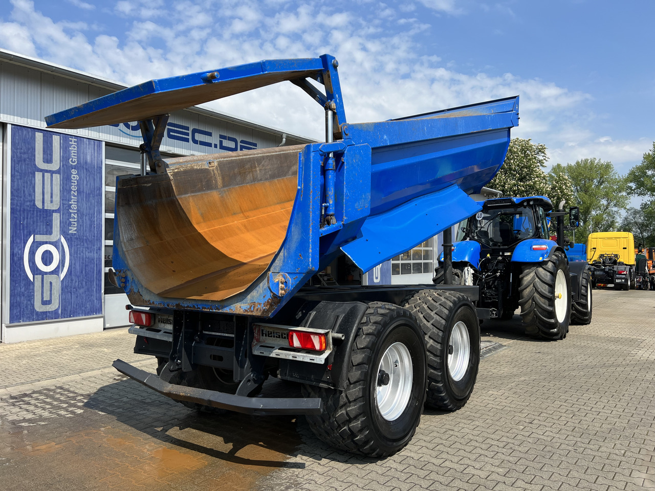 قلابة مقطورة الزراعية REISCH RTWK-200KS.550 Agro Kippauflieger: صور 7