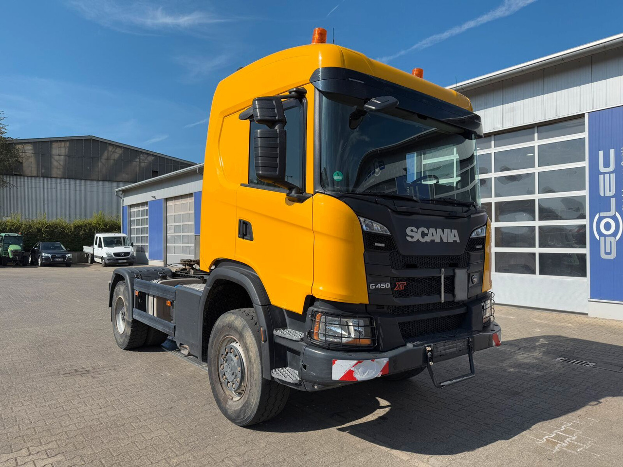 Scania G450 XT 4x4 Euro 6 SZM Kipphydraulik Blatt/ Luft - شاحنة جرار: صور 1 Scania G450 XT 4x4 Euro 6 SZM Kipphydraulik Blatt/ Luft - شاحنة جرار: صور 1