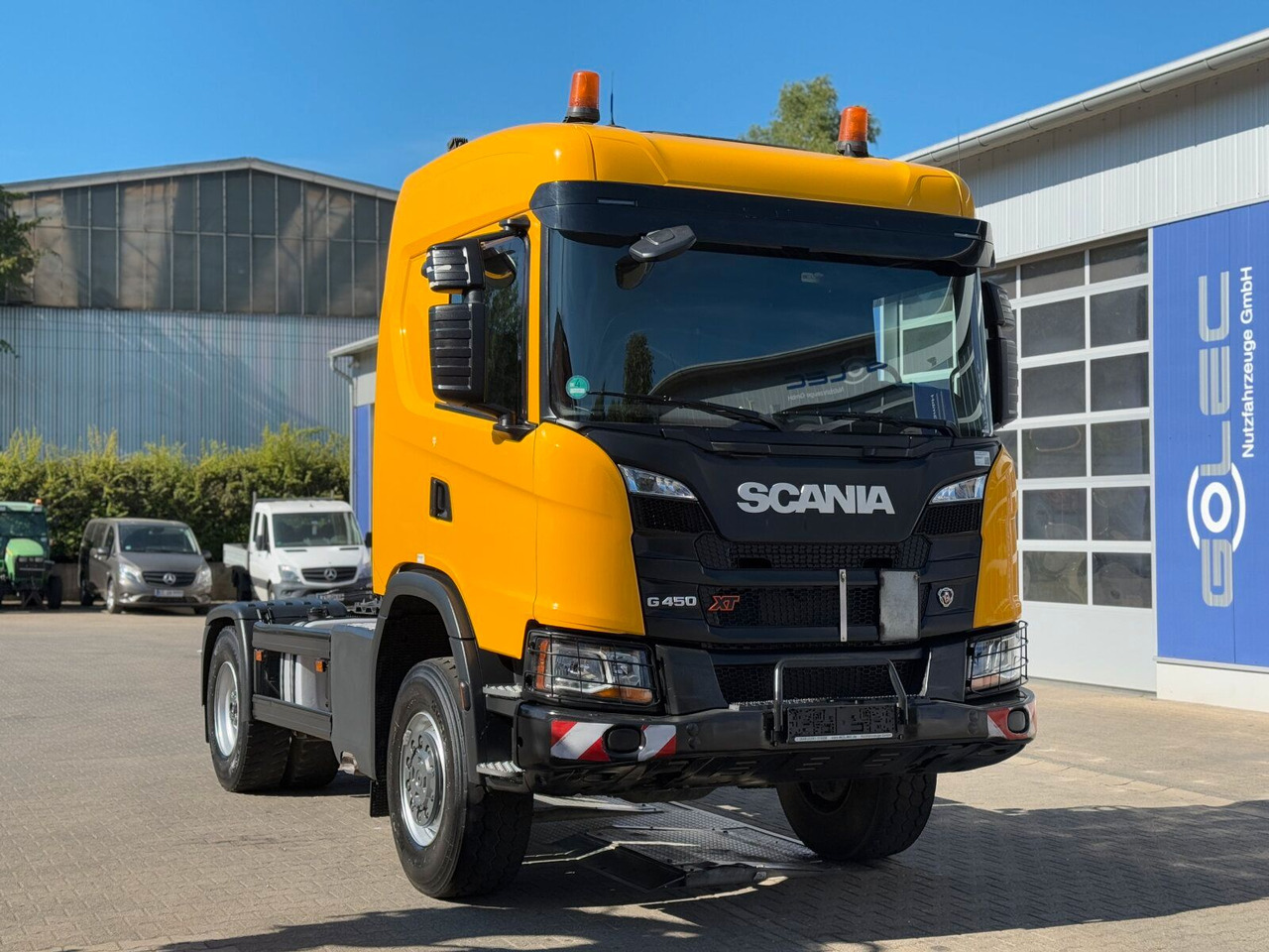Scania G450 XT 4x4 Euro 6 SZM Kipphydraulik Blatt/ Luft - شاحنة جرار: صور 1 Scania G450 XT 4x4 Euro 6 SZM Kipphydraulik Blatt/ Luft - شاحنة جرار: صور 1