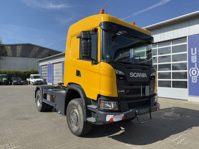 Scania G450 XT 4x4 Euro 6 SZM Kipphydraulik Blatt/ Luft - شاحنة جرار: صور 1 Scania G450 XT 4x4 Euro 6 SZM Kipphydraulik Blatt/ Luft - شاحنة جرار: صور 1