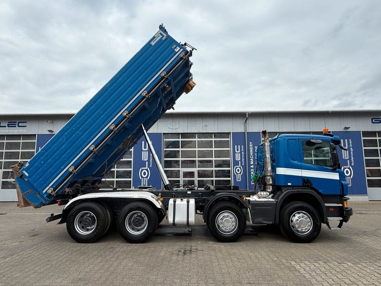 Scania P 410 8x4 Dreiseitenkipper DAUTEL - قلابات: صور 4 Scania P 410 8x4 Dreiseitenkipper DAUTEL - قلابات: صور 4