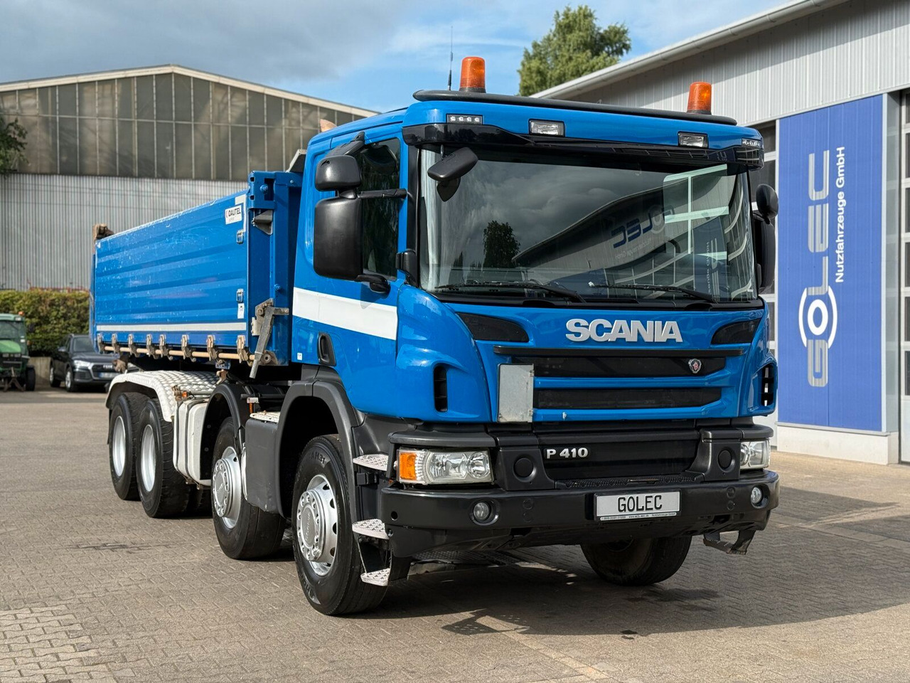 Scania P 410 8x4 Dreiseitenkipper DAUTEL - قلابات: صور 1 Scania P 410 8x4 Dreiseitenkipper DAUTEL - قلابات: صور 1