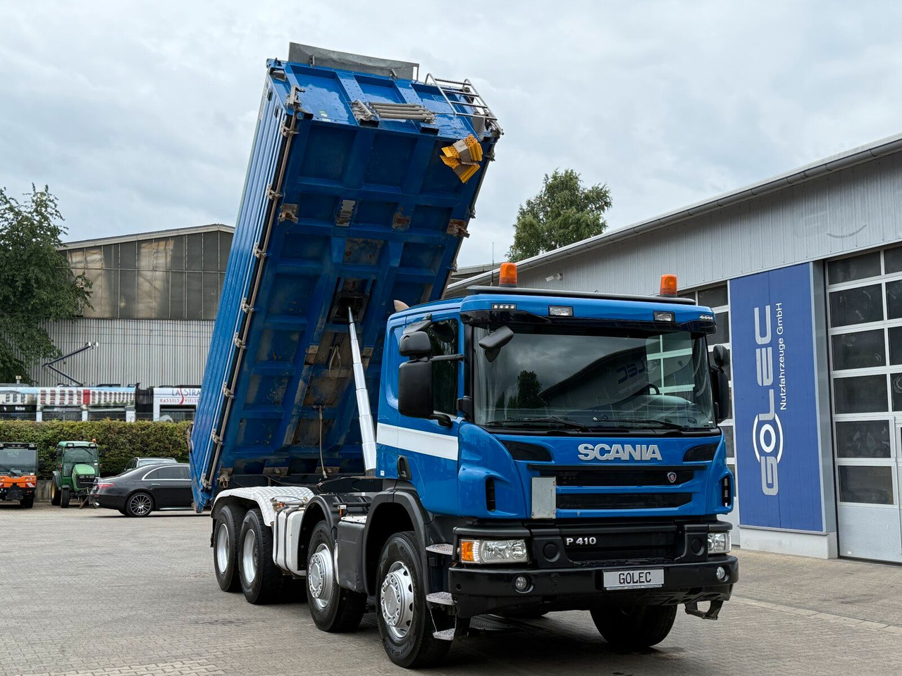 Scania P 410 8x4 Dreiseitenkipper DAUTEL - قلابات: صور 2 Scania P 410 8x4 Dreiseitenkipper DAUTEL - قلابات: صور 2