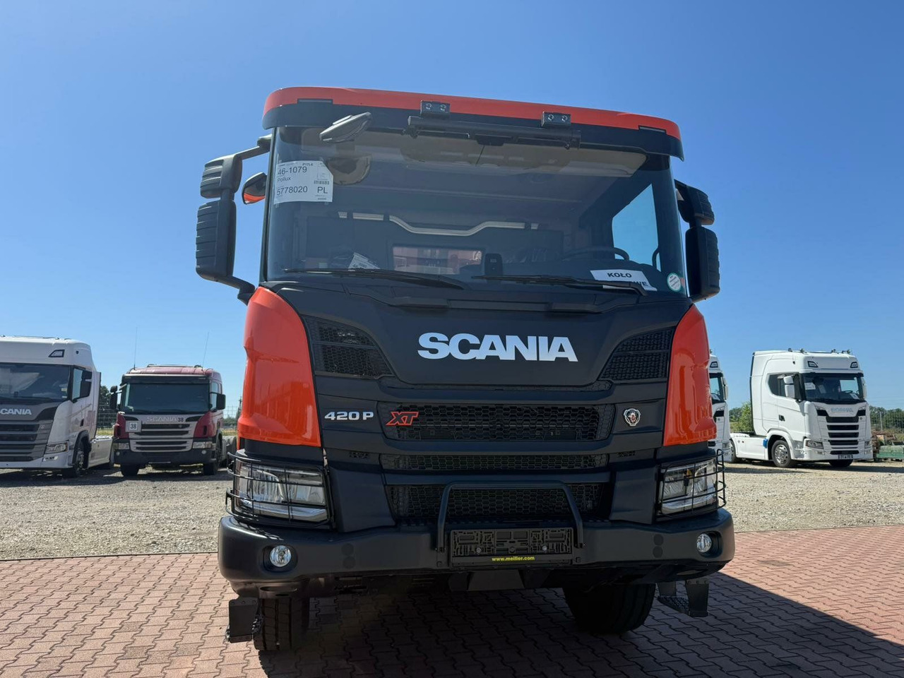 Scania P 420 8x4 Kipper Meiller Euro 6 - شاحنات قابلة للفك شاحنة: صور 4 Scania P 420 8x4 Kipper Meiller Euro 6 - شاحنات قابلة للفك شاحنة: صور 4