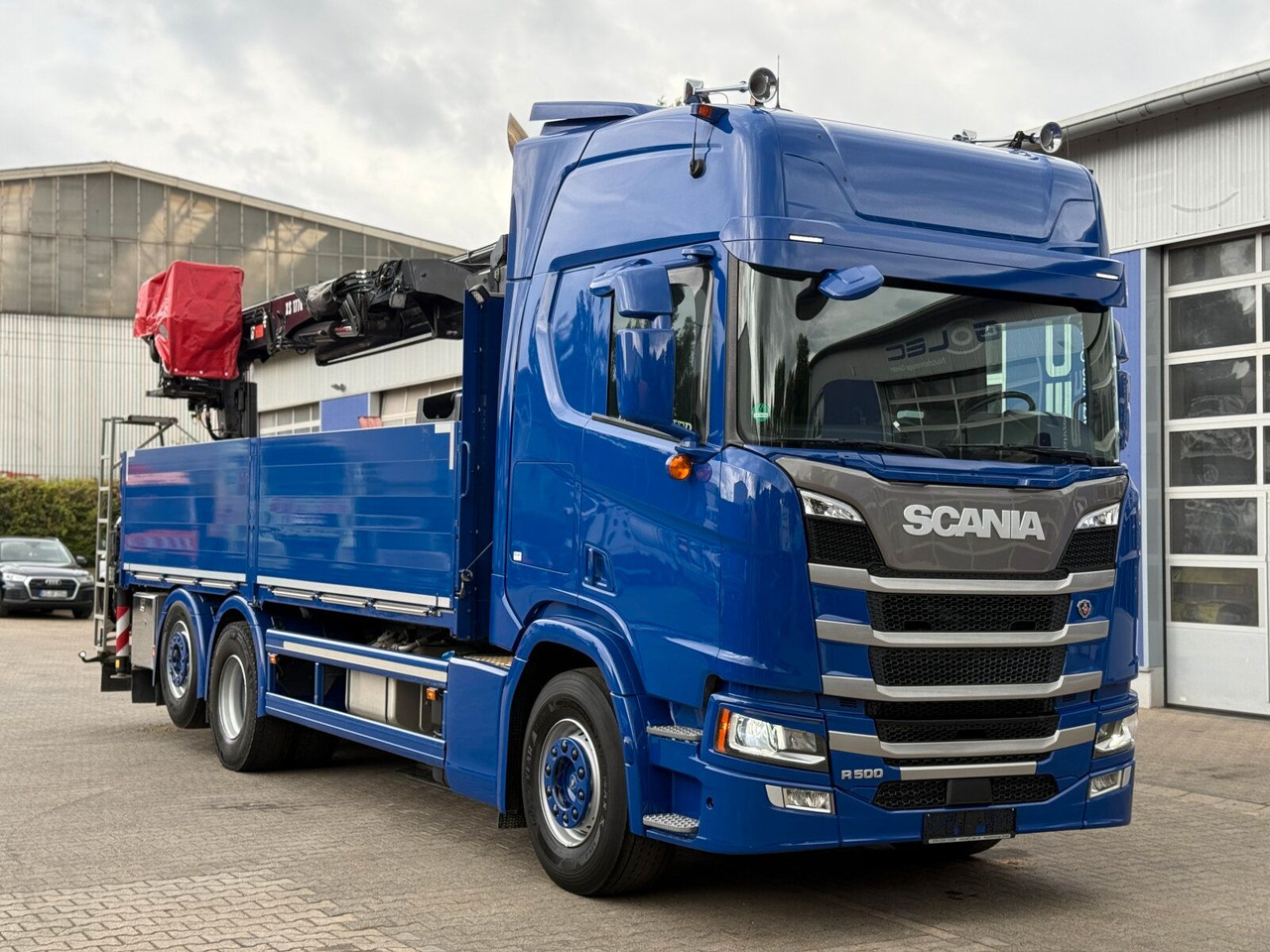 Scania R500 6x2 Pritsche mit Kran HIAB 177K PRO Scania R500 6x2 Pritsche mit Kran HIAB 177K PRO - شاحنة كرين: صور 1 Scania R500 6x2 Pritsche mit Kran HIAB 177K PRO Scania R500 6x2 Pritsche mit Kran HIAB 177K PRO - شاحنة كرين: صور 1