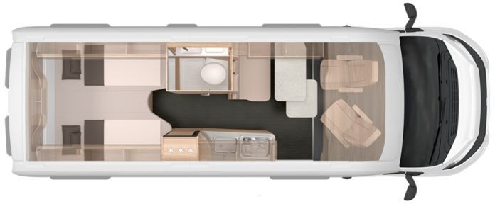 Knaus BoxLife Pro 630 FREEWAY 60 Years Abstandstempoma - كرفان فان: صور 2 Knaus BoxLife Pro 630 FREEWAY 60 Years Abstandstempoma - كرفان فان: صور 2