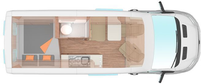 Weinsberg CaraBus 600 MQ Automatik/170PS - كرفان فان: صور 2 Weinsberg CaraBus 600 MQ Automatik/170PS - كرفان فان: صور 2