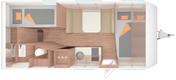 Weinsberg CaraCito 500 QDK Leichter Hagel Dach - كرفان سحب: صور 2 Weinsberg CaraCito 500 QDK Leichter Hagel Dach - كرفان سحب: صور 2