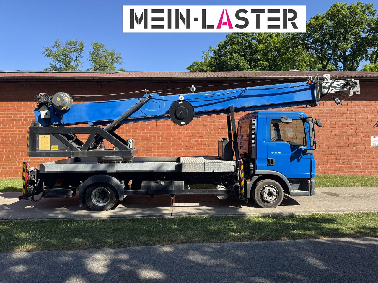 MAN 8.180 Emminghaus kein Böcker Klaas 33 Meter FB - شاحنة كرين: صور 5 MAN 8.180 Emminghaus kein Böcker Klaas 33 Meter FB - شاحنة كرين: صور 5
