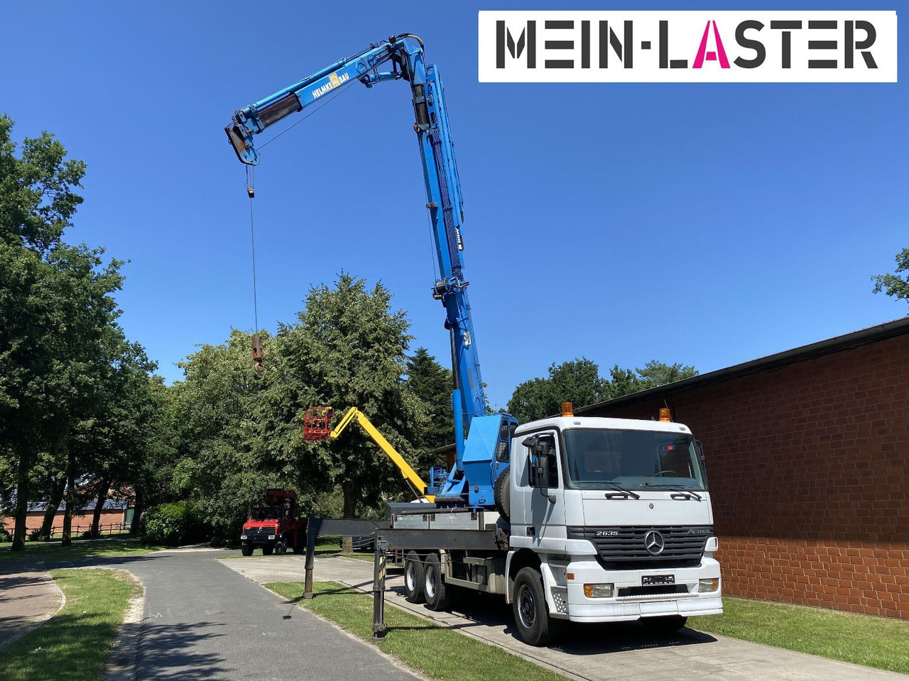 Mercedes-Benz 3335 V6 MKG 550 Ta2-a2 -46m 420 kg Funk - شاحنة كرين: صور 2 Mercedes-Benz 3335 V6 MKG 550 Ta2-a2 -46m 420 kg Funk - شاحنة كرين: صور 2