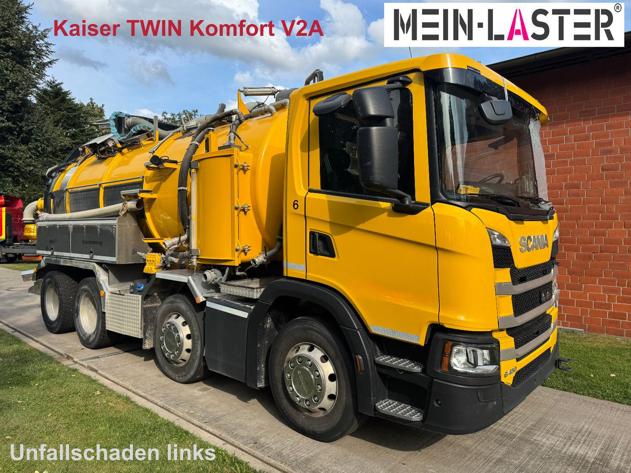 Scania G 450 8x4 Kaiser Twister Komfort V2A Funk - فراغ شاحنة: صور 1 Scania G 450 8x4 Kaiser Twister Komfort V2A Funk - فراغ شاحنة: صور 1
