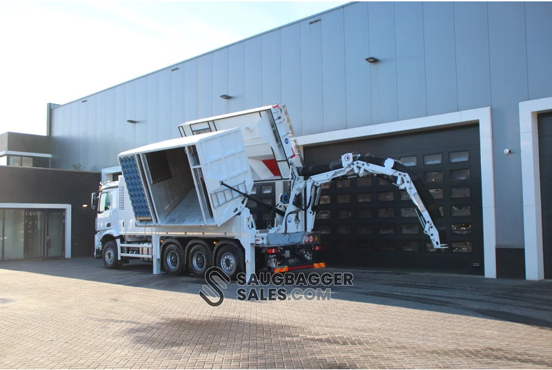 فراغ شاحنة Mercedes-Benz Arocs 3251 RSP Saugbagger 2023: صور 7