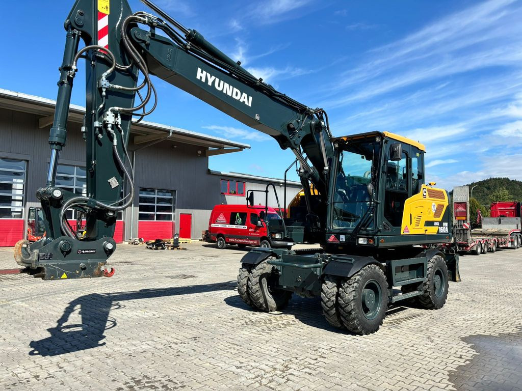 Hyundai HW160A - حفارة على عجلات: صور 1 Hyundai HW160A - حفارة على عجلات: صور 1