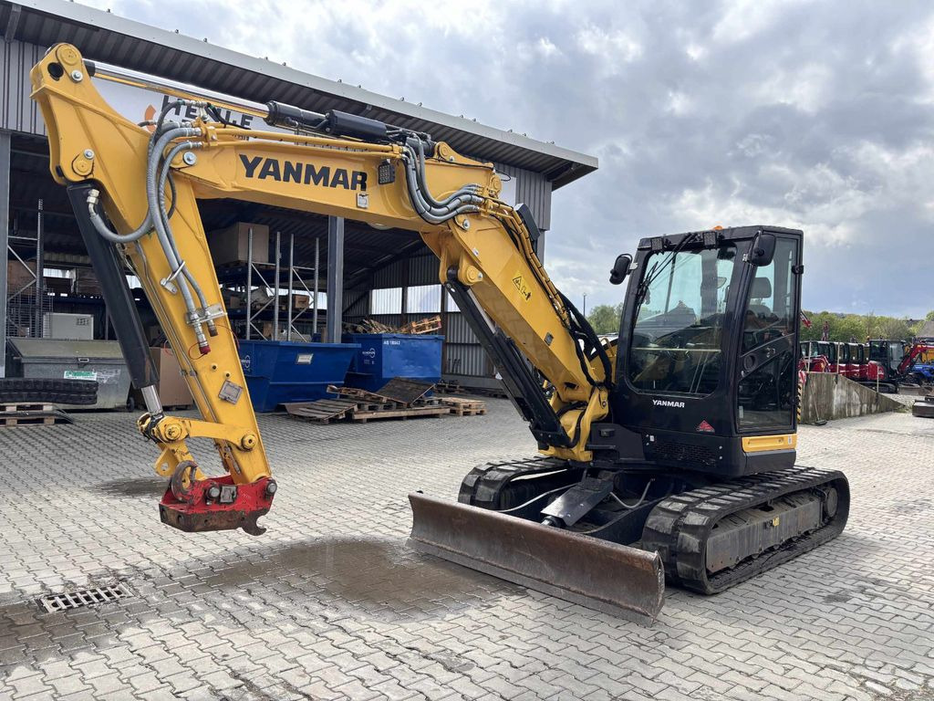 Yanmar VIO 80-2PB Yanmar VIO 80-2PB - حفارة مصغرة: صور 1 Yanmar VIO 80-2PB Yanmar VIO 80-2PB - حفارة مصغرة: صور 1