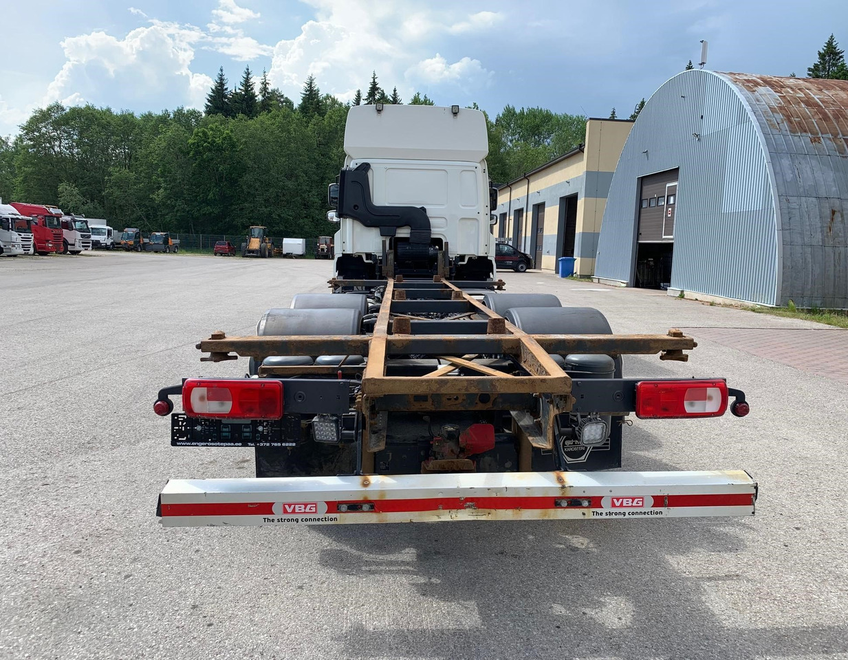DAF CF 530 - الشاسيه شاحنة: صور 4 DAF CF 530 - الشاسيه شاحنة: صور 4