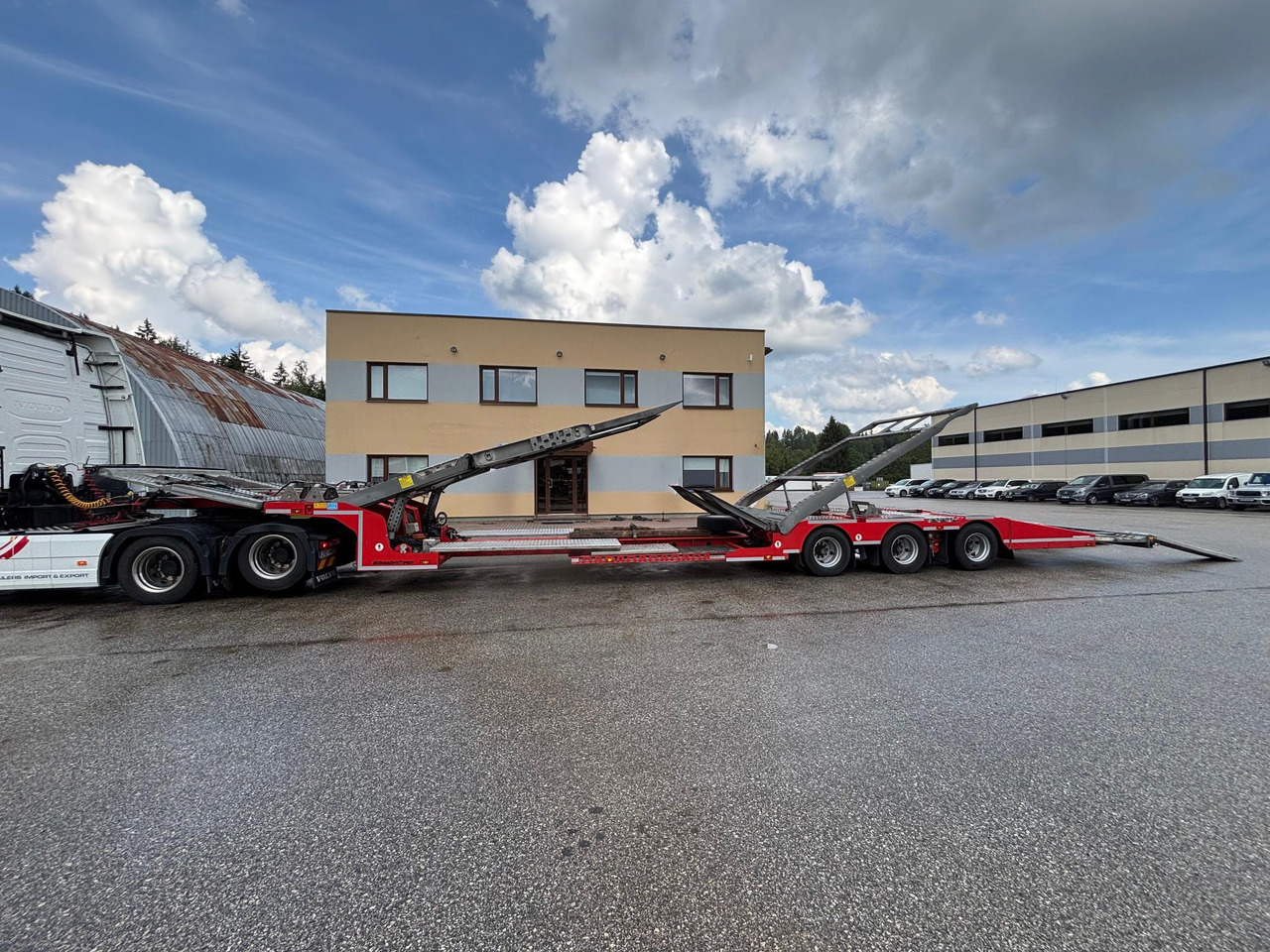 شاحنة نقل سيارات نصف مقطورة KÄSSBOHRER: صور 9
