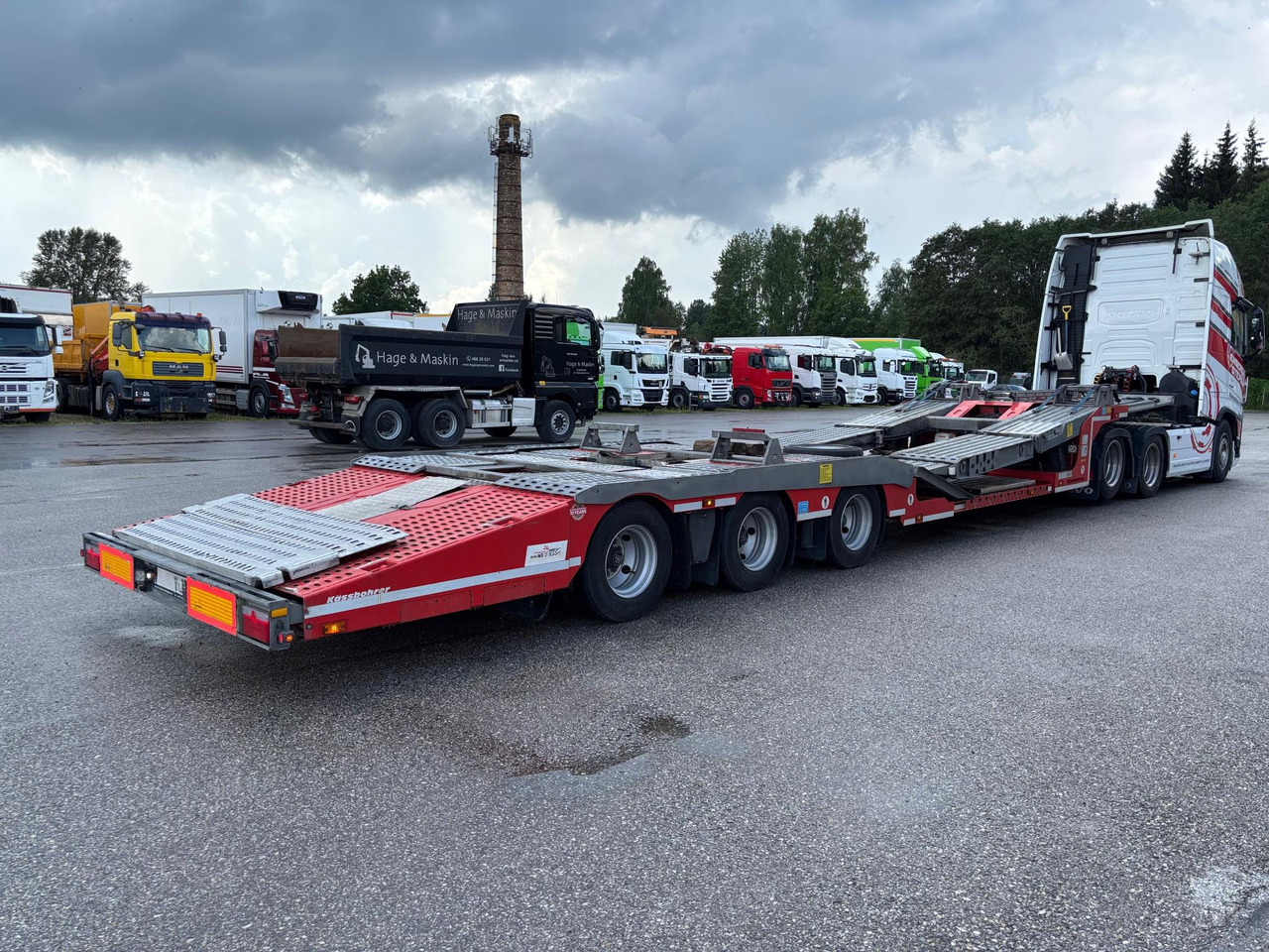 شاحنة نقل سيارات نصف مقطورة KÄSSBOHRER: صور 10