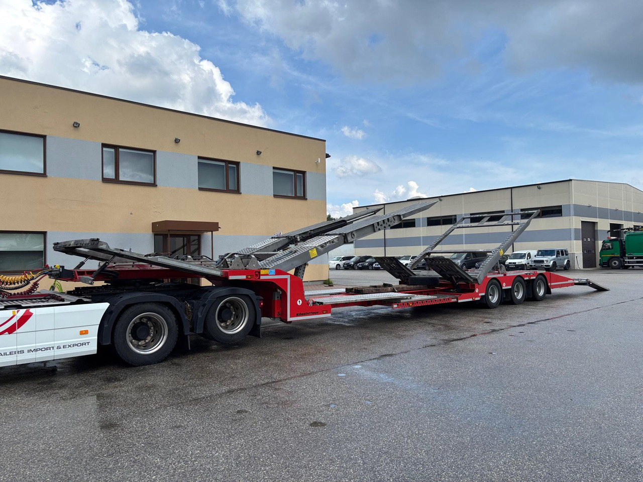 شاحنة نقل سيارات نصف مقطورة KÄSSBOHRER: صور 11