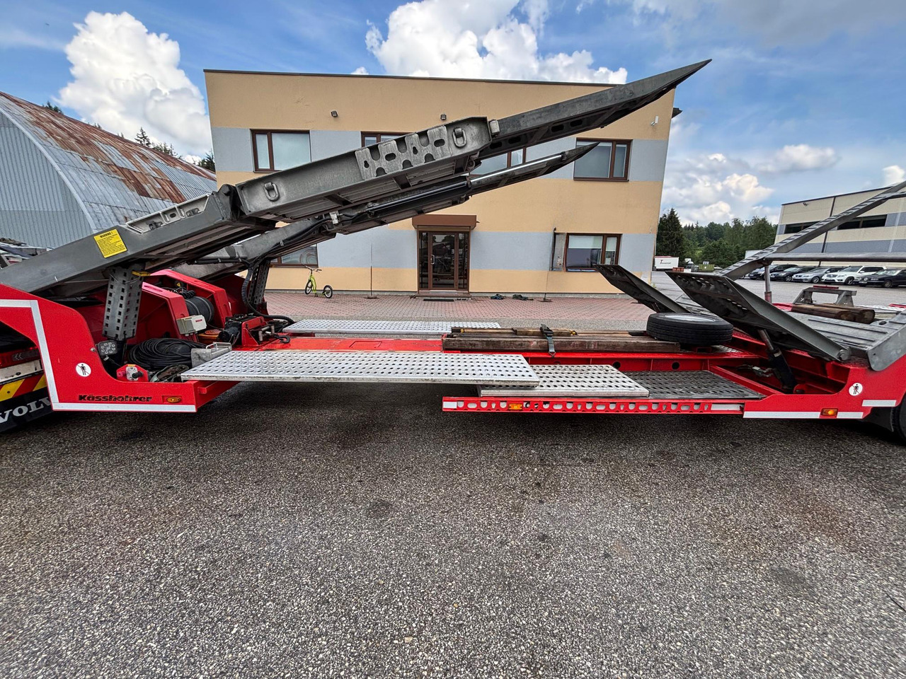 شاحنة نقل سيارات نصف مقطورة KÄSSBOHRER: صور 7