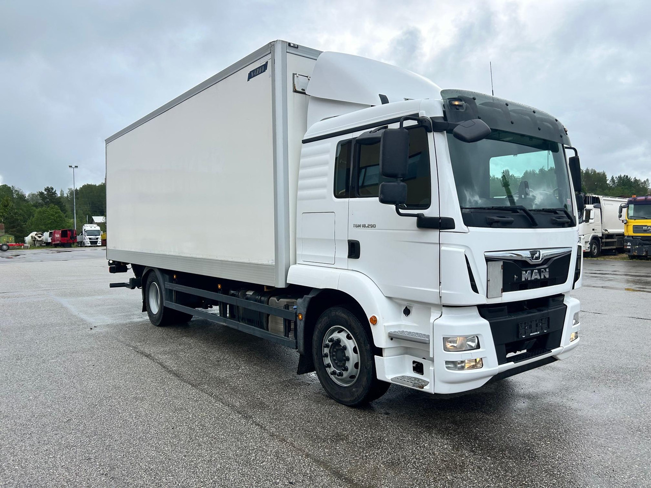 MAN TGM 18.290 - بصندوق مغلق شاحنة: صور 1 MAN TGM 18.290 - بصندوق مغلق شاحنة: صور 1