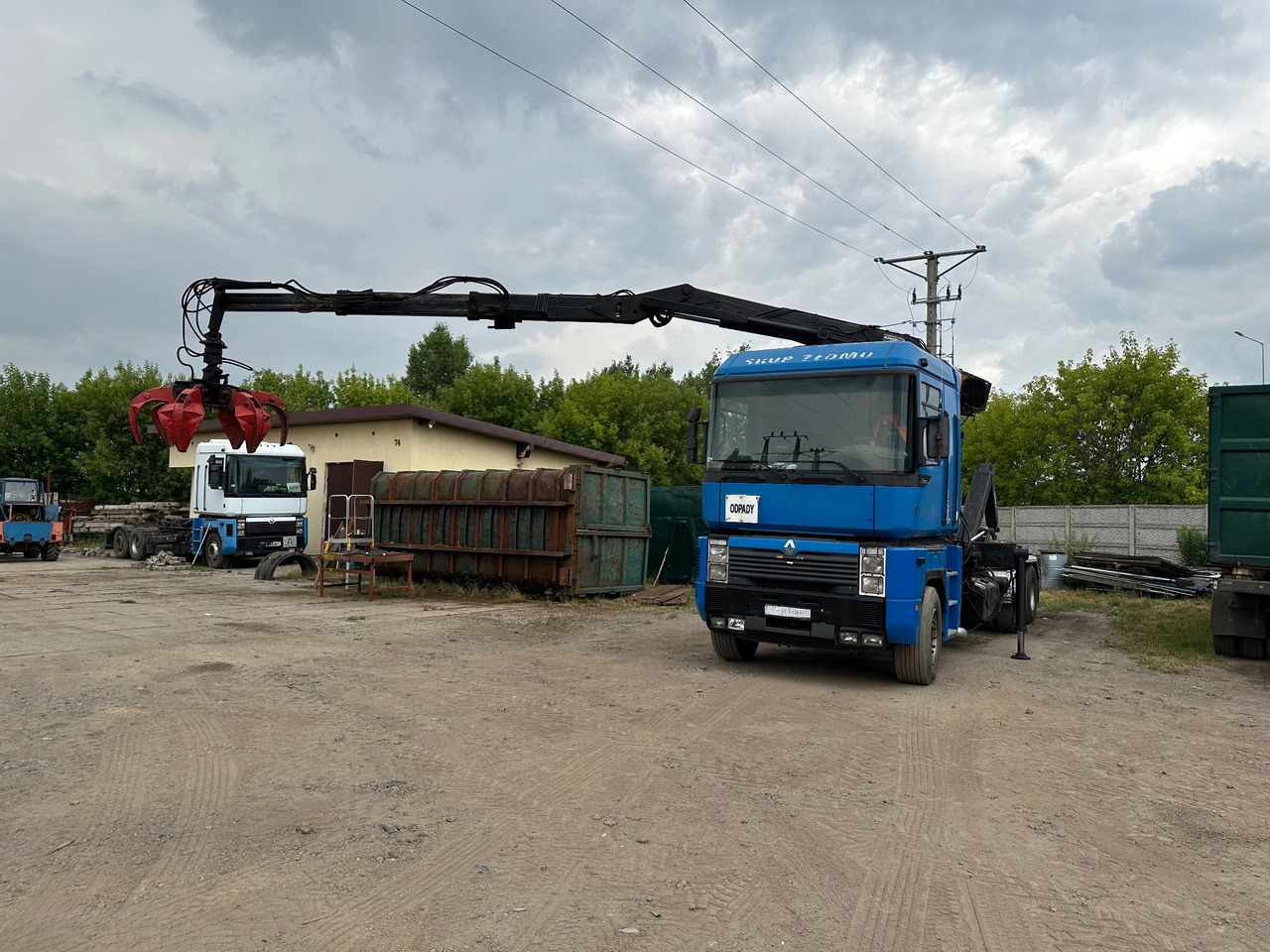 RENAULT Magnum 430 - شاحنة ذات الخطاف, شاحنة كرين: صور 3 RENAULT Magnum 430 - شاحنة ذات الخطاف, شاحنة كرين: صور 3