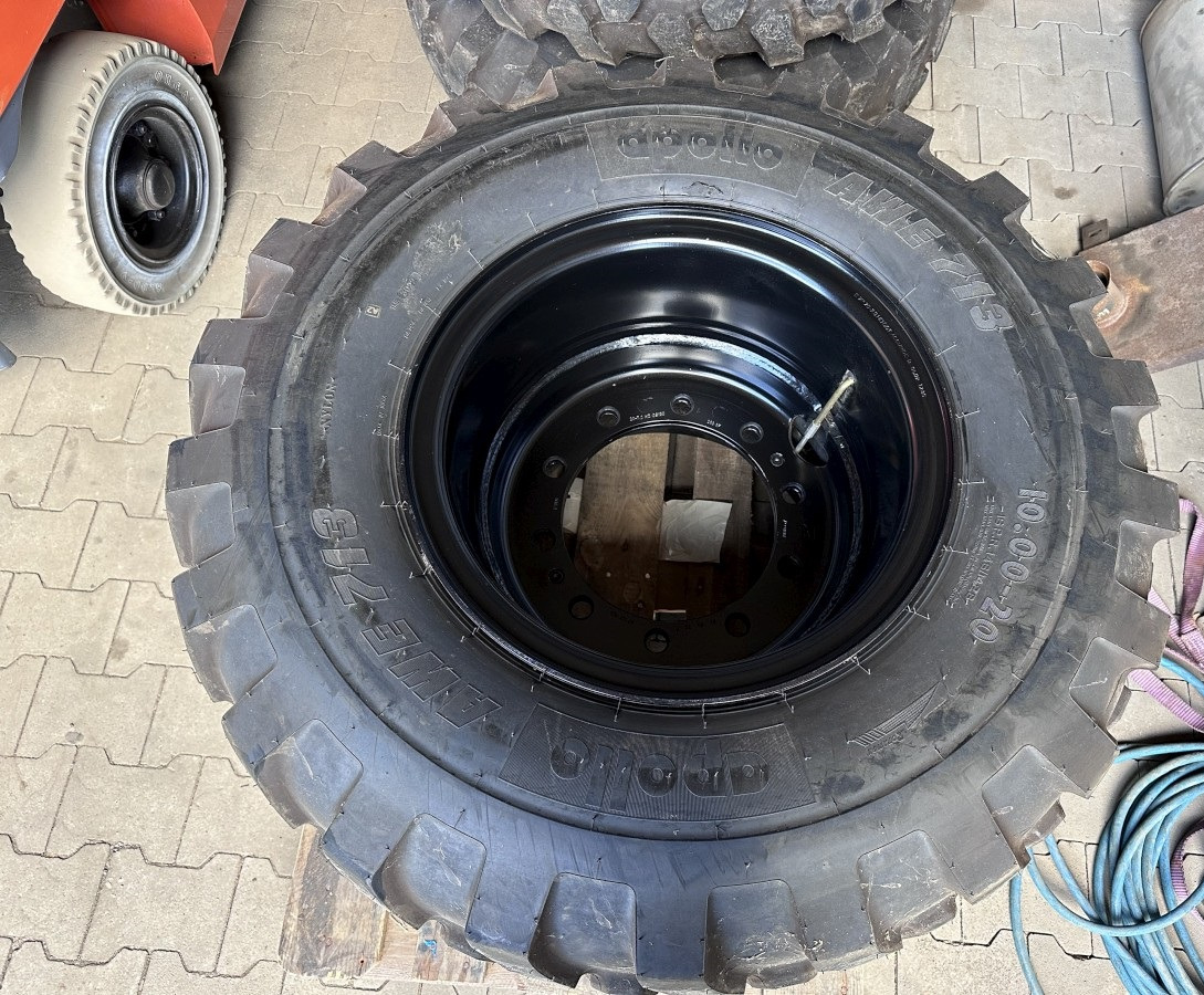 Apollo 10.00 - 20 Apollo Kompletträder - Complet tires - الإطارات - حفارة على عجلات: صور 2 Apollo 10.00 - 20 Apollo Kompletträder - Complet tires - الإطارات - حفارة على عجلات: صور 2