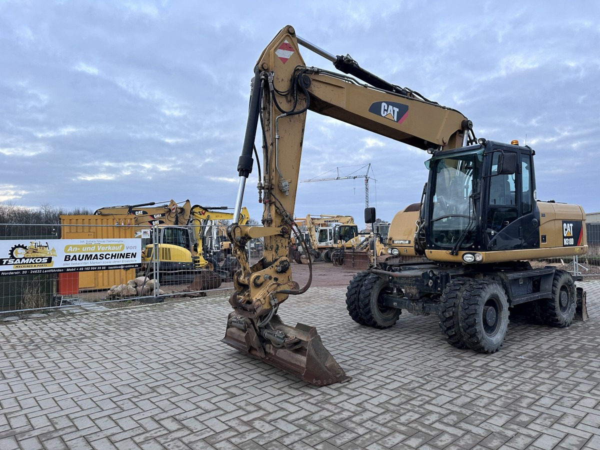 CATERPILLAR M 318 D full Hydr. Top Zustand German machine ! - حفارة على عجلات: صور 3 CATERPILLAR M 318 D full Hydr. Top Zustand German machine ! - حفارة على عجلات: صور 3