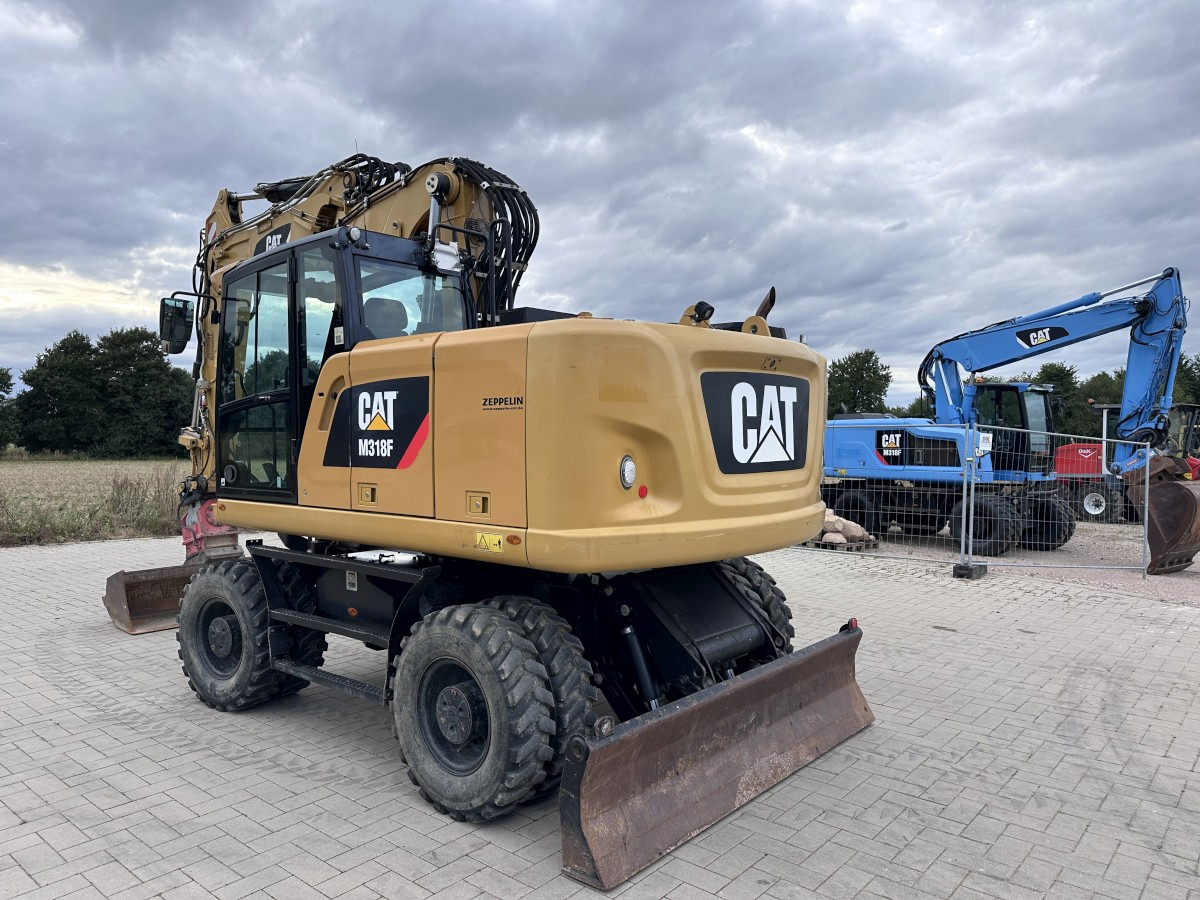 CATERPILLAR M 318 F Offset boom Deutsche Maschine Top ! - حفارة على عجلات: صور 5 CATERPILLAR M 318 F Offset boom Deutsche Maschine Top ! - حفارة على عجلات: صور 5